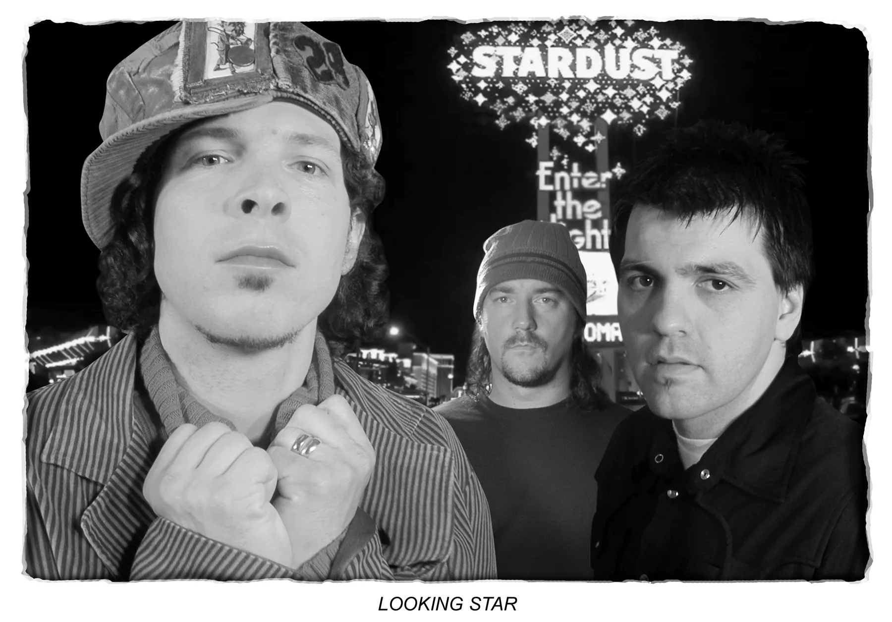 Hans Eberbach, Steve King, and Nathan Dale together as Looking Star